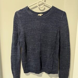 GAP Vintage Women's Navy Crew Neck Sweater